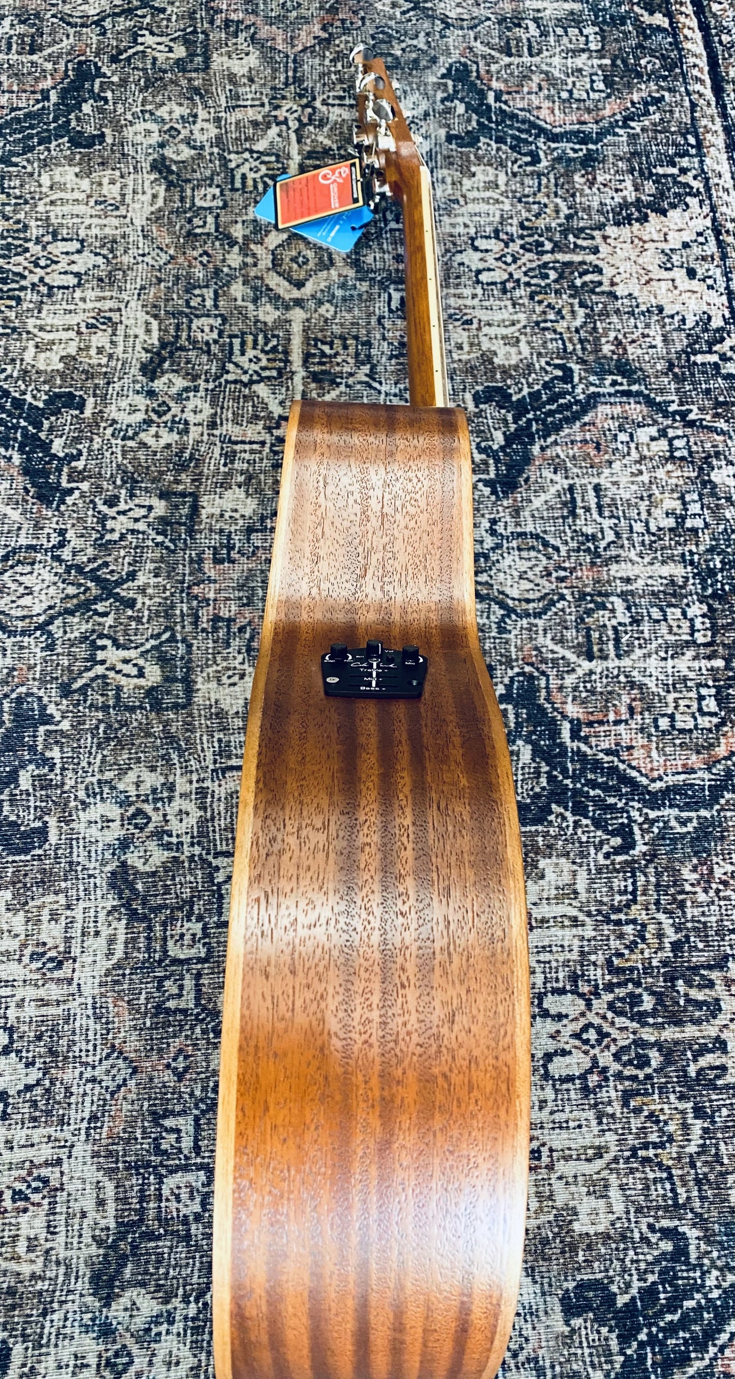 Cole Clark STUDIO Series Acoustic/Electric All Solid African Mahogany with Delux Gig Bag
