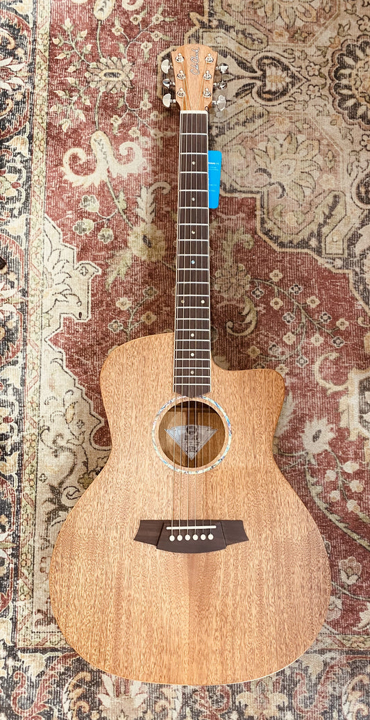 Cole Clark STUDIO Series Acoustic/Electric All Solid African Mahogany Face back & sides