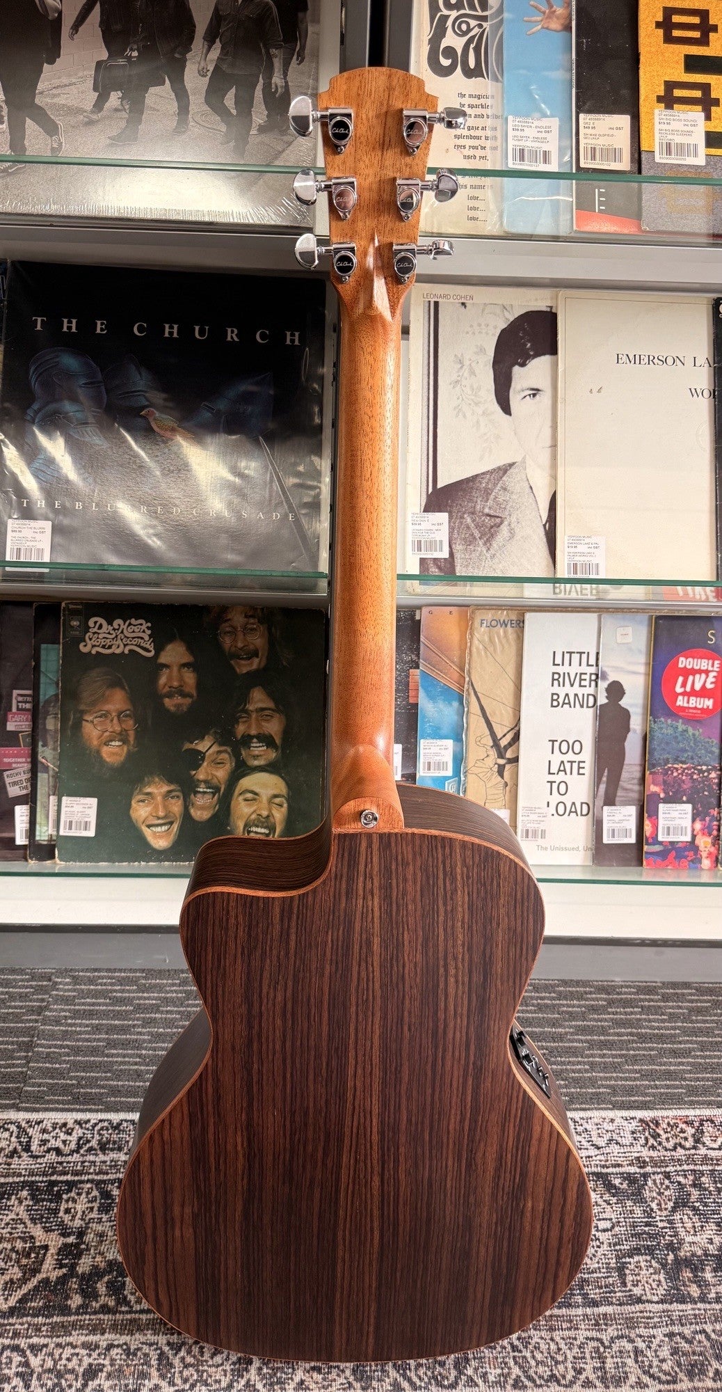 COLE CLARK STUDIO SERIES AN1EC - ALL SOLID ROSEWOOD W/ DLX BAG