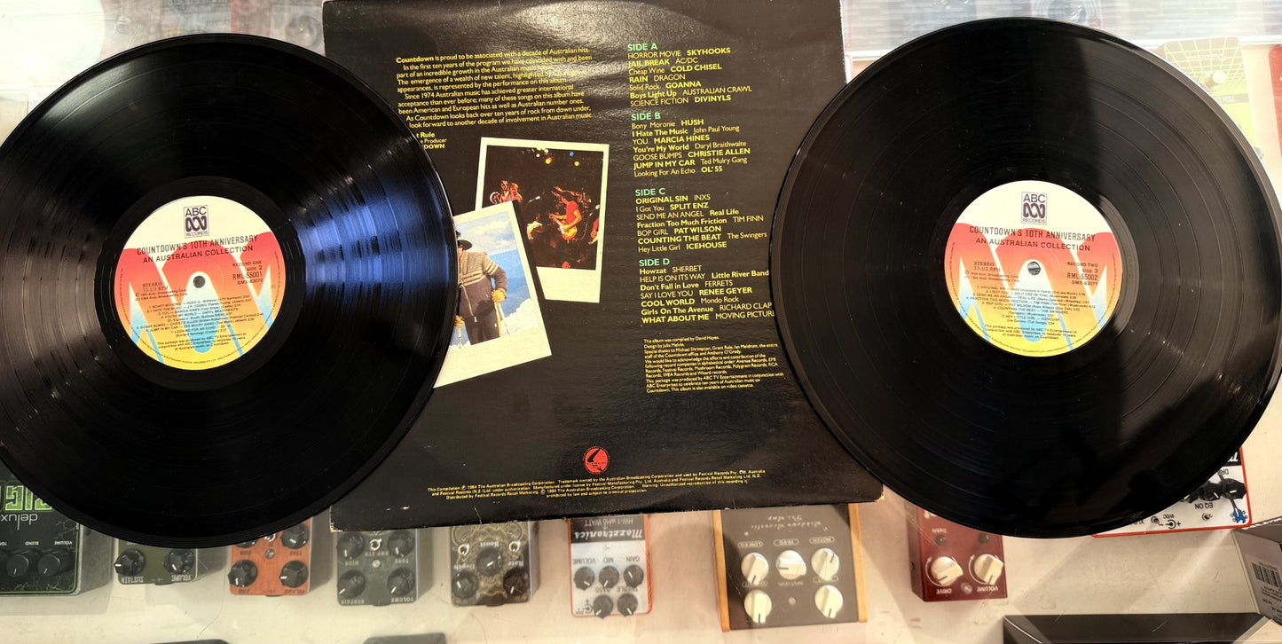 TEN YEARS OF COUNT DOWN - AN AUSTRALIAN COLLECTION - 2LP (Pre-Loved)