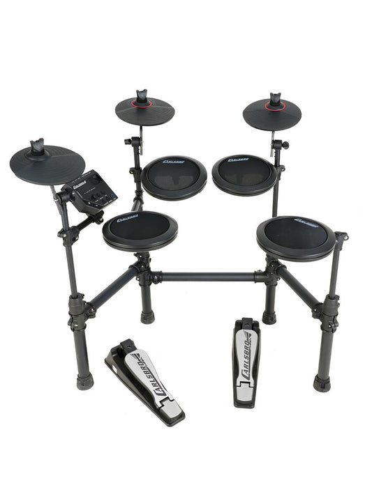 Carlsbro CSD5M Electronic Mesh Drum Kit Package with Bluetooth, Drum Throne & Headphones