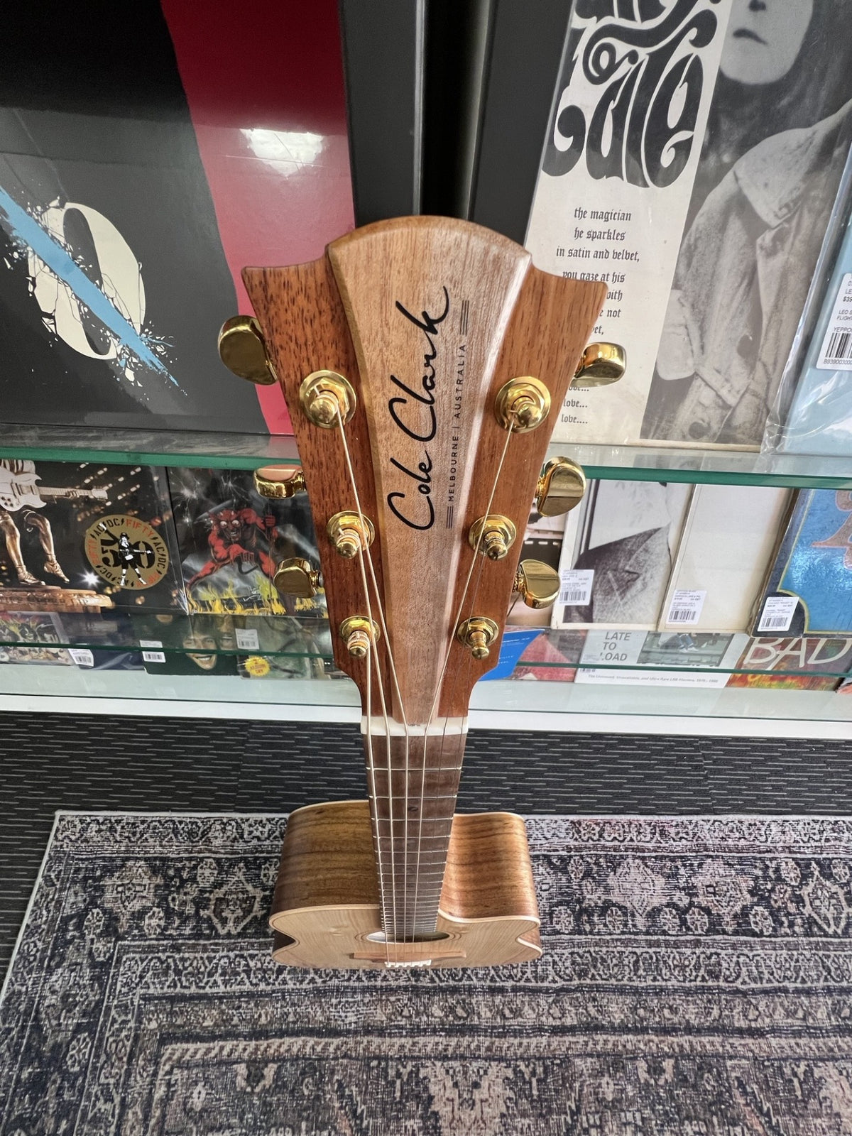 Cole Clark FL2EC A/E GTR BUNYA FACE BLACKWOOD B/S W/case