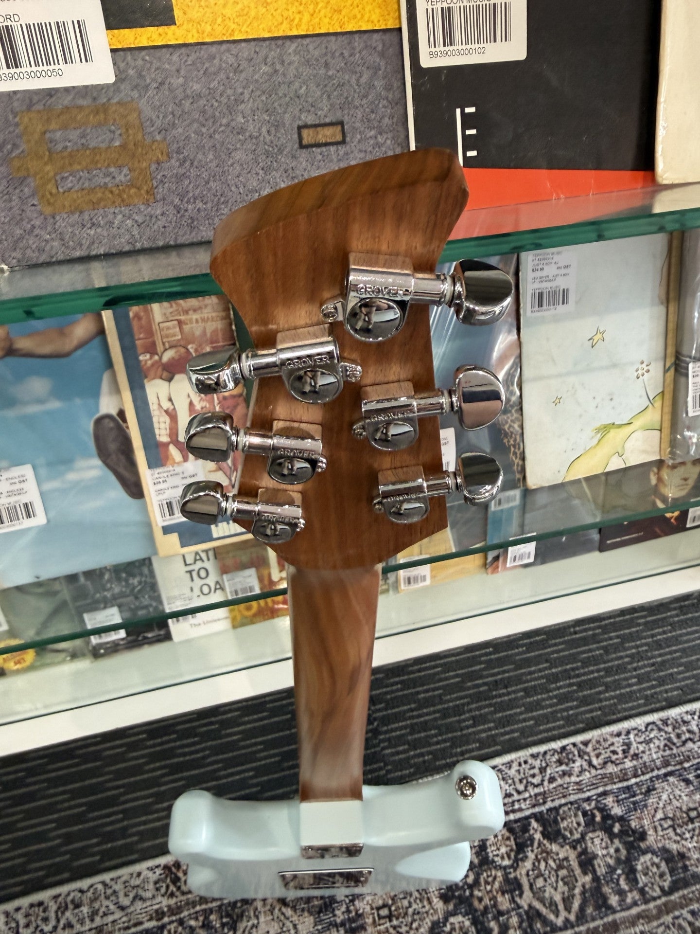 COLE CLARK - HOLLOW BABY HSS - Baby Blue with CASE