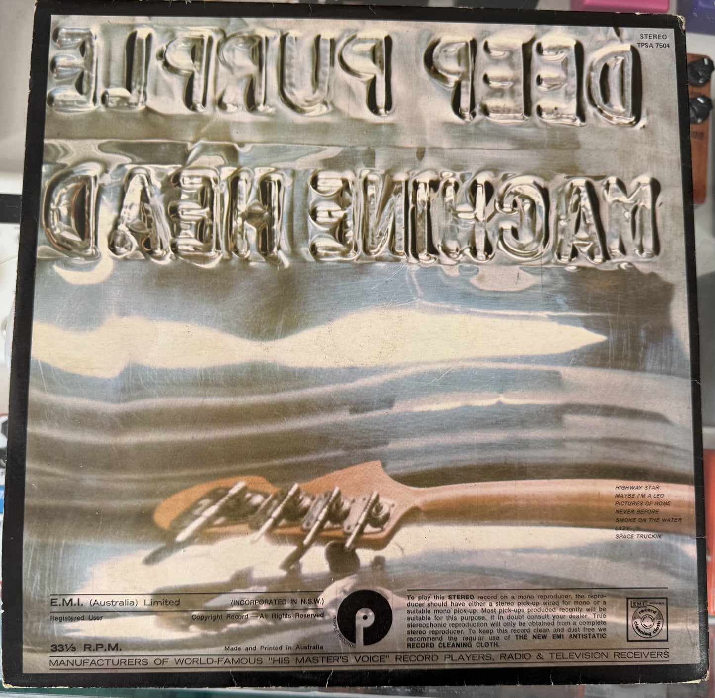 DEEP PURPLE - MACHINE HEAD LP (Vintage)