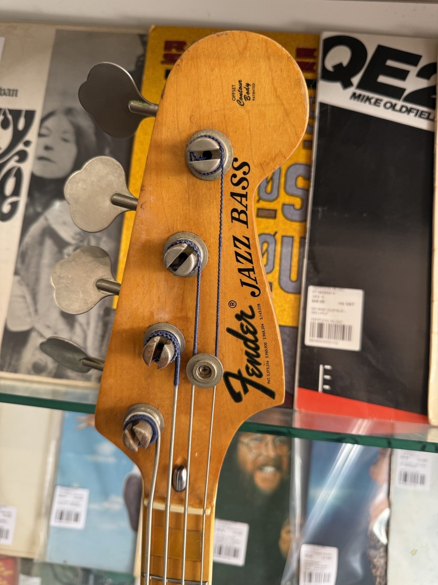 FENDER JAZZ BASS USA - MADE IN 1975 WITH CASE