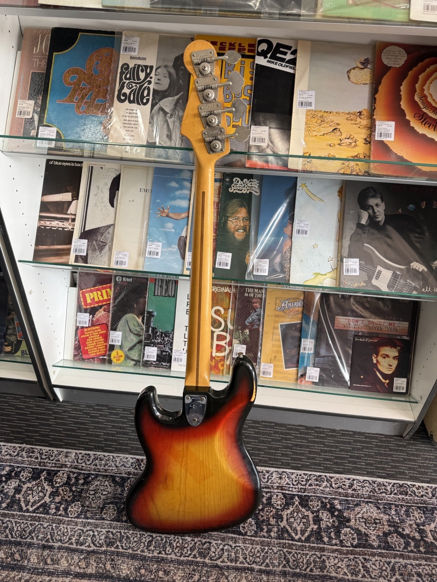 FENDER JAZZ BASS USA - MADE IN 1975 WITH CASE