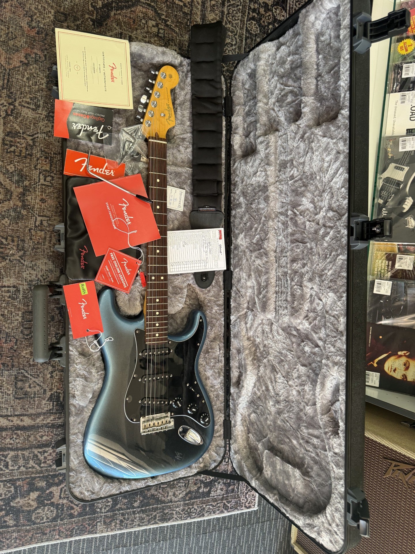 FENDER USA PROFESSIONAL 2 STRAT - DARK NIGHT Finish - SECONDHAND 2021