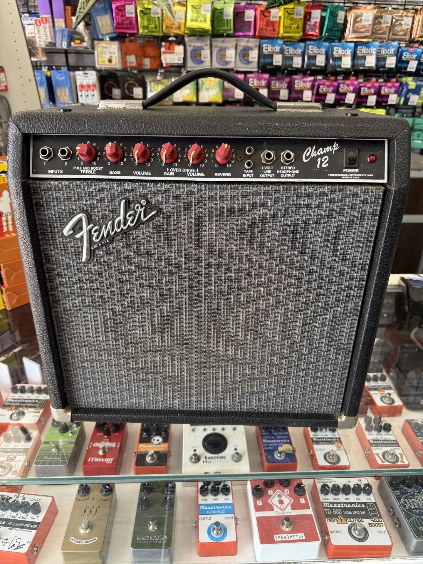 FENDER CHAMP 12 VALVE COMBO - VINTAGE 1987-1992