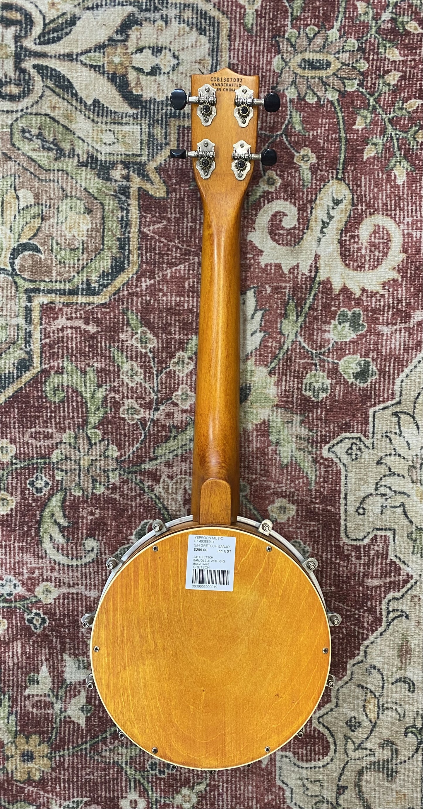 S/H GRETSCH BANJOLELE WITH GIG BAG