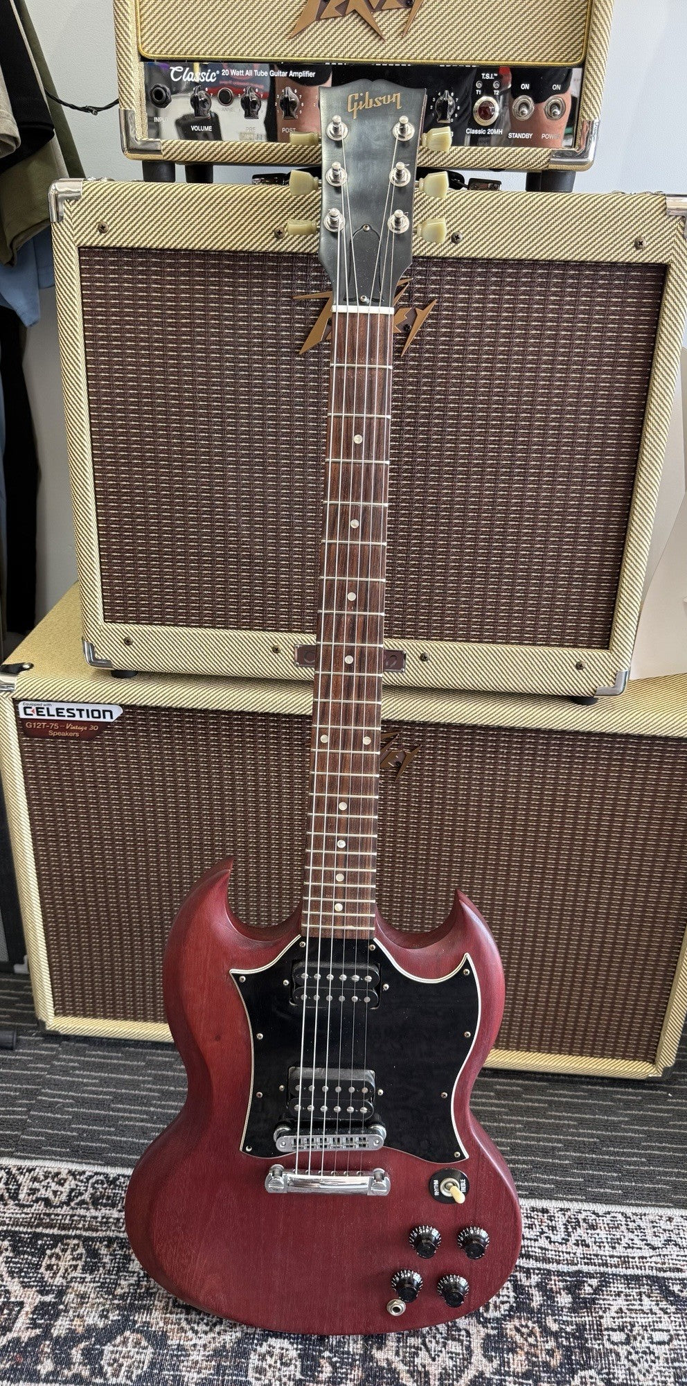 GIBSON SG SPECIAL FADED 2009 WITH BAG - Preloved