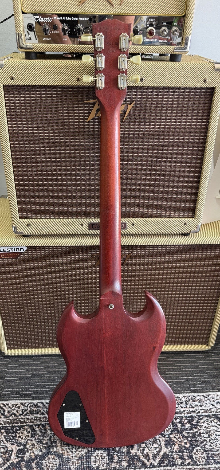 GIBSON SG SPECIAL FADED 2009 WITH BAG - Preloved