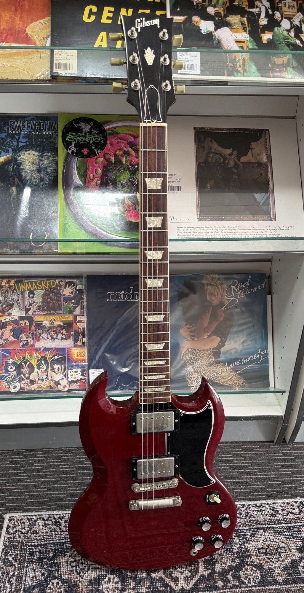 GIBSON SG . 61 Reissue  - MADE IN 1993 - CHERRY - IN CASE