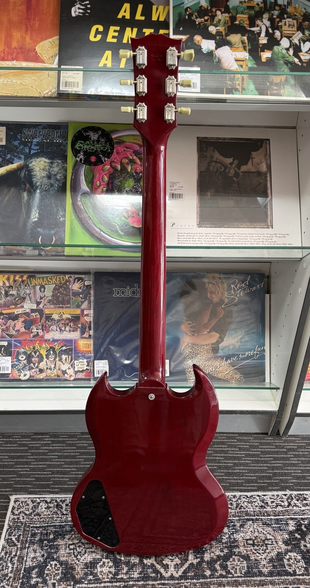 GIBSON SG . 61 Reissue  - MADE IN 1993 - CHERRY - IN CASE