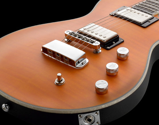 Hagstrom Ultra Max Guitar in Milky Mandarin Satin w/ Case