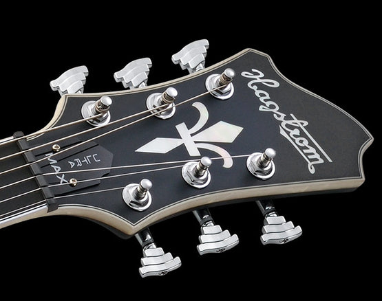 Hagstrom Ultra Max Guitar in Milky Mandarin Satin w/ Case
