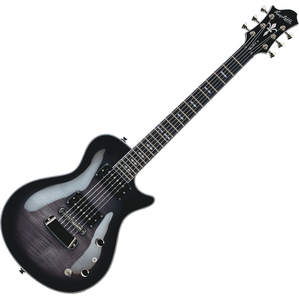 Hagstrom Ultra Swede Electric Guitar in Cosmic Black Burst Gloss w/ Case