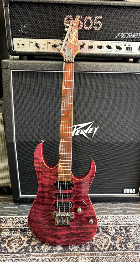 IBANEZ RG870QMZ HSH PREMIUM WITH CASE (Pre-Loved)