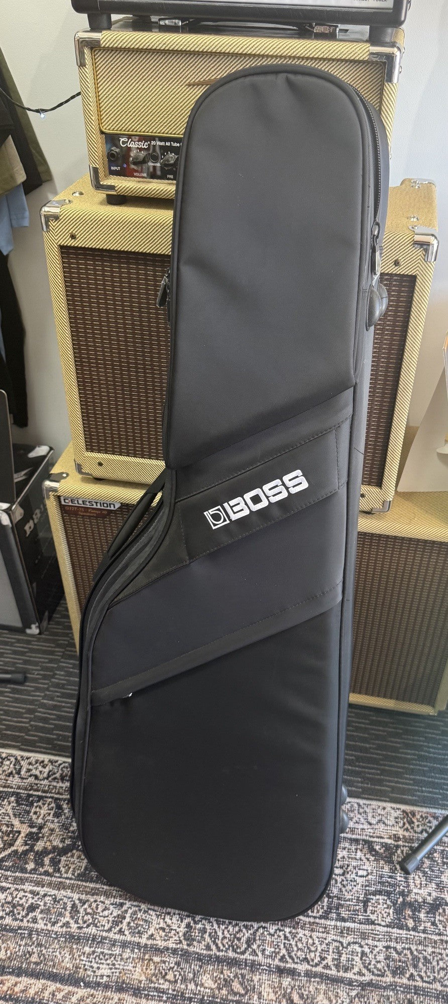 IBANEZ RGRTB621 ELECTRIC GTR WITH BOSS DELUXE BAG - SECONDHAND