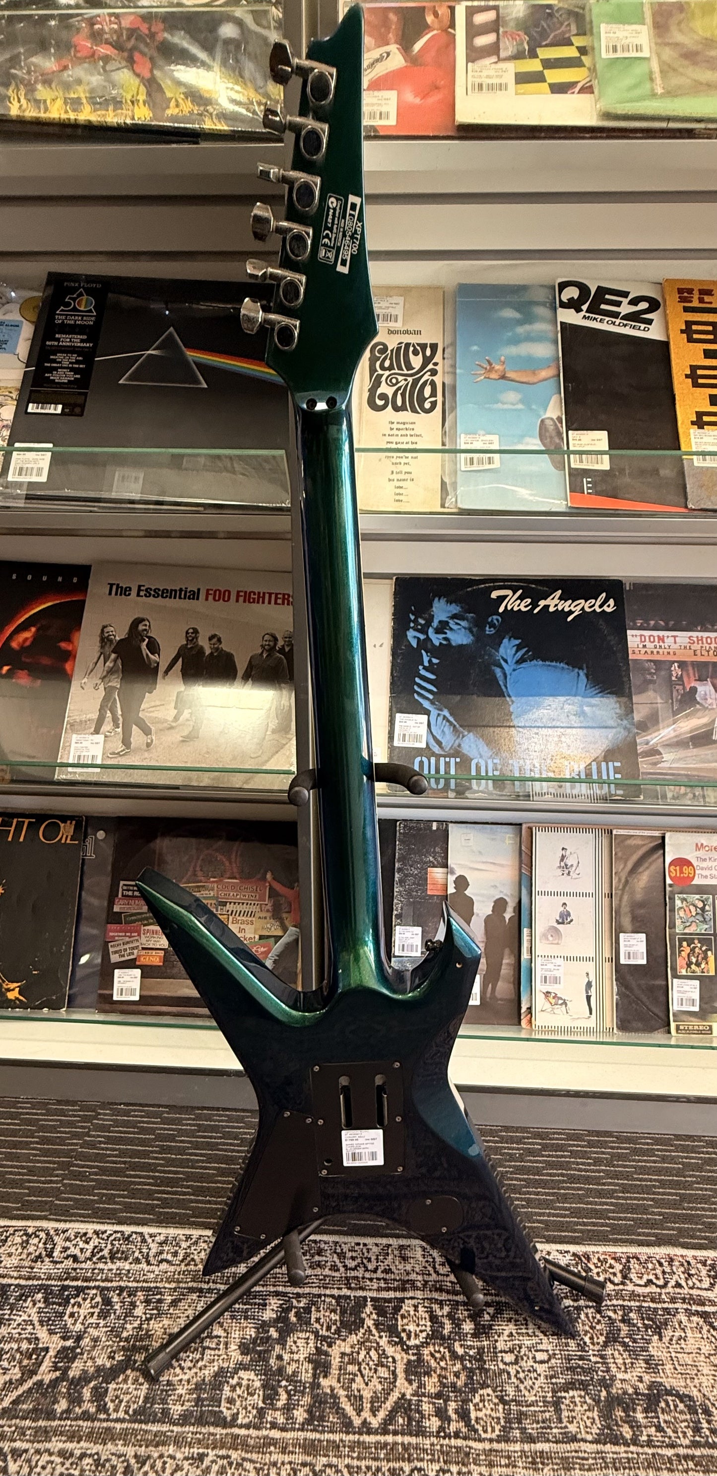 IBANEZ XIPHOS XPT700 CHAMELEON BLUE/GREEN WITH CASE - Secondhand