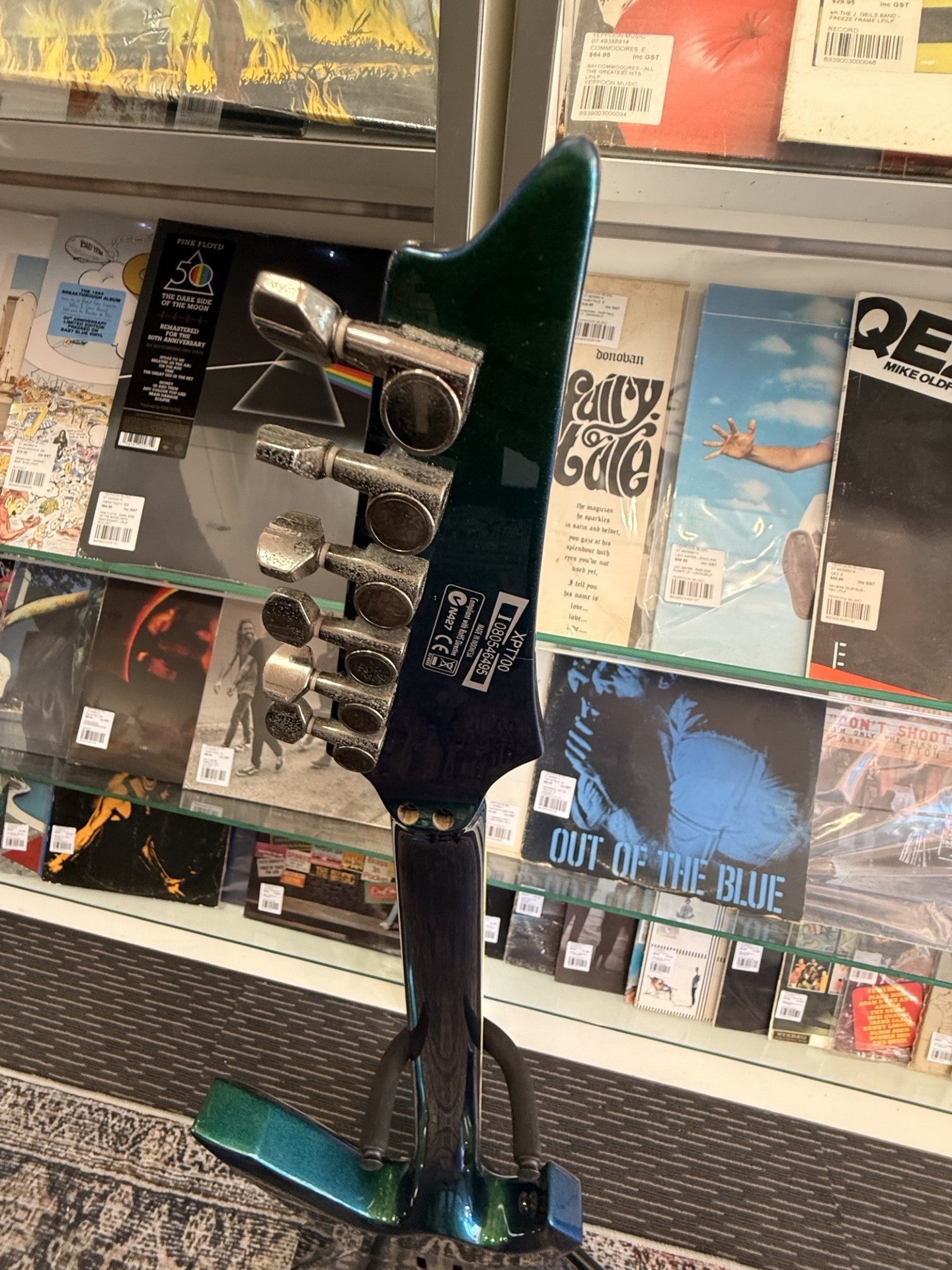 IBANEZ XIPHOS XPT700 CHAMELEON BLUE/GREEN WITH CASE - Secondhand