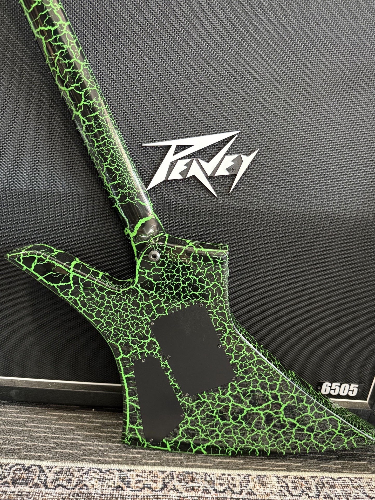 JACKSON Pro Series Signature Brandon Ellis Kelly - Green Crackle - SECONDHAND