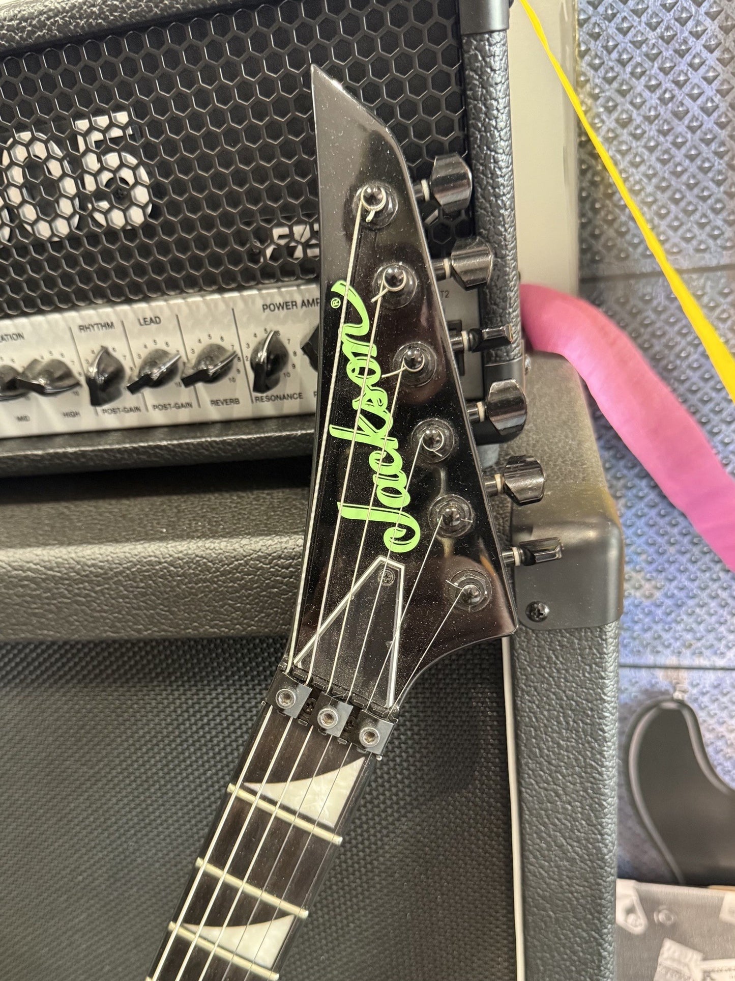 JACKSON Pro Series Signature Brandon Ellis Kelly - Green Crackle - SECONDHAND