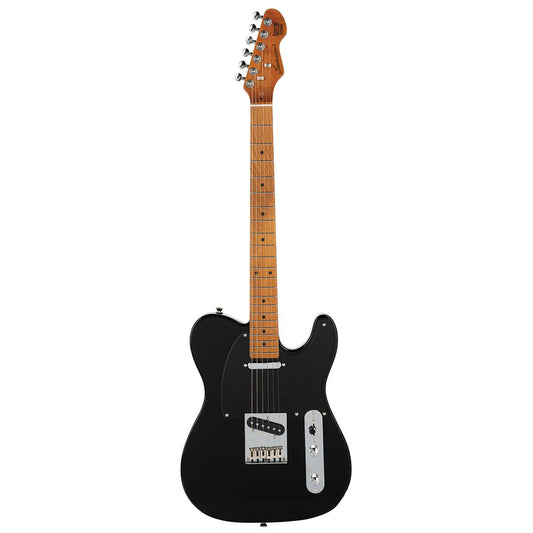 Sceptre Arlington Std Black Single Cutaway Black2SC w Maple Board by Levinson