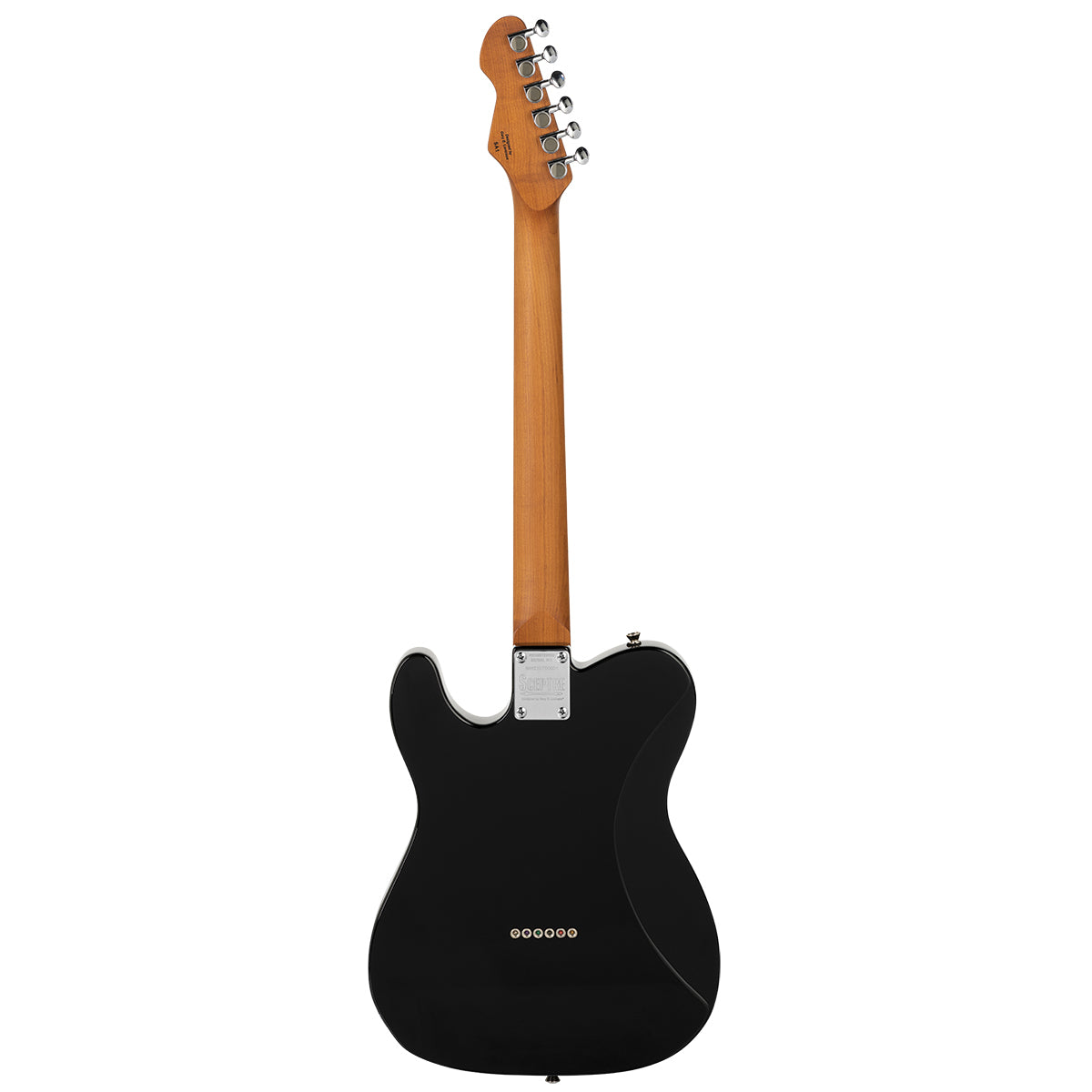 Sceptre Arlington Std Black Single Cutaway Black2SC w Maple Board by Levinson