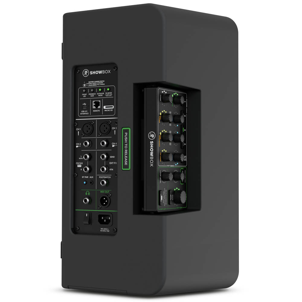 MACKIE SHOWBOX BATTERY POWERED PORTABLE P.A SYSTEM