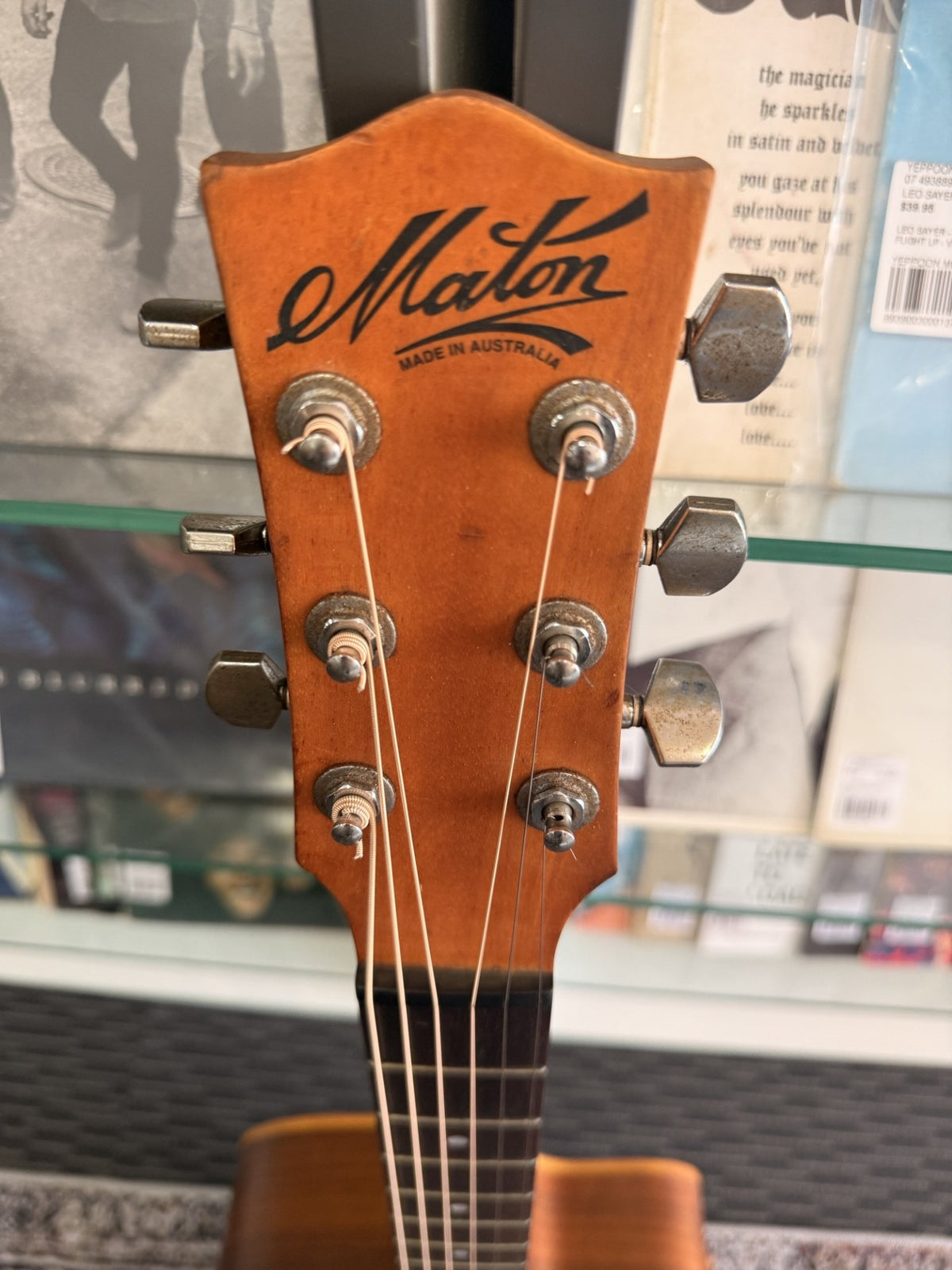 MATON EM325C ACOUSTIC GUITAR MADE IN 1999 NO CASE