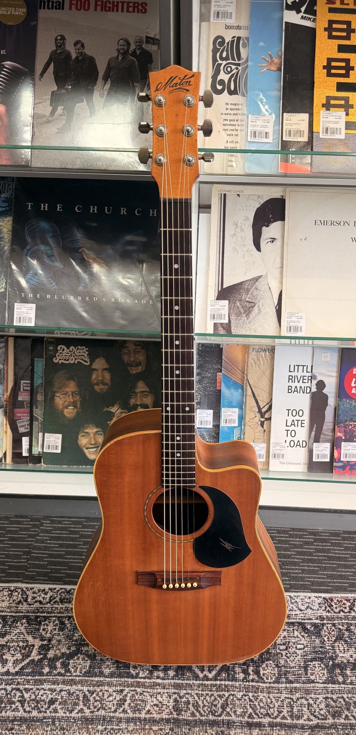 MATON EM325C ACOUSTIC GUITAR MADE IN 1999 NO CASE