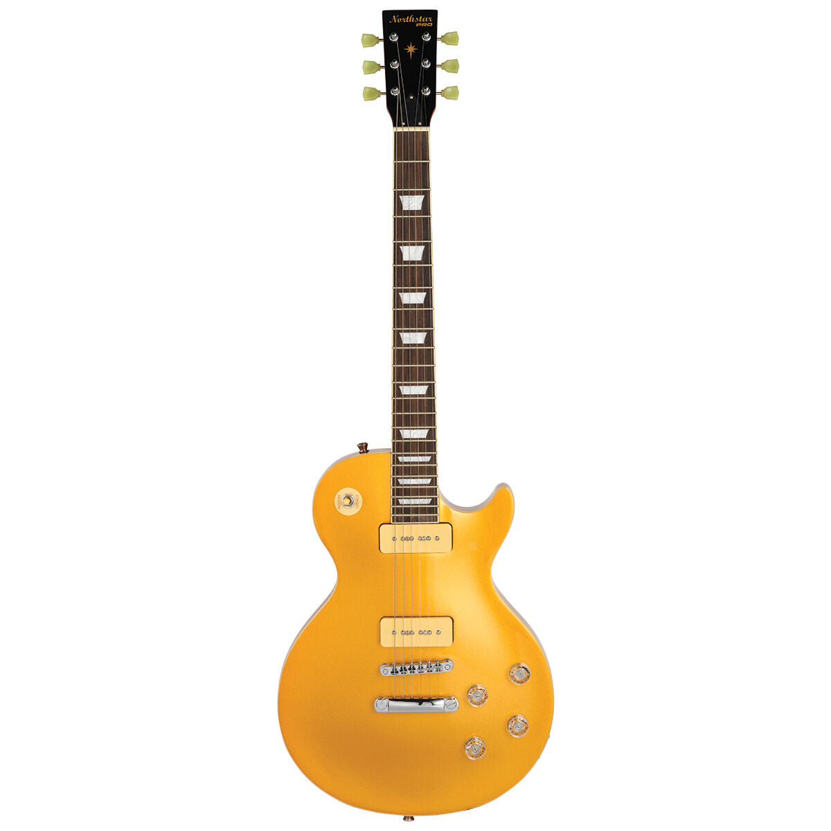 NORTHSTAR PRO LP SINGLE CUTAWAY - GOLD TOP - P90'S