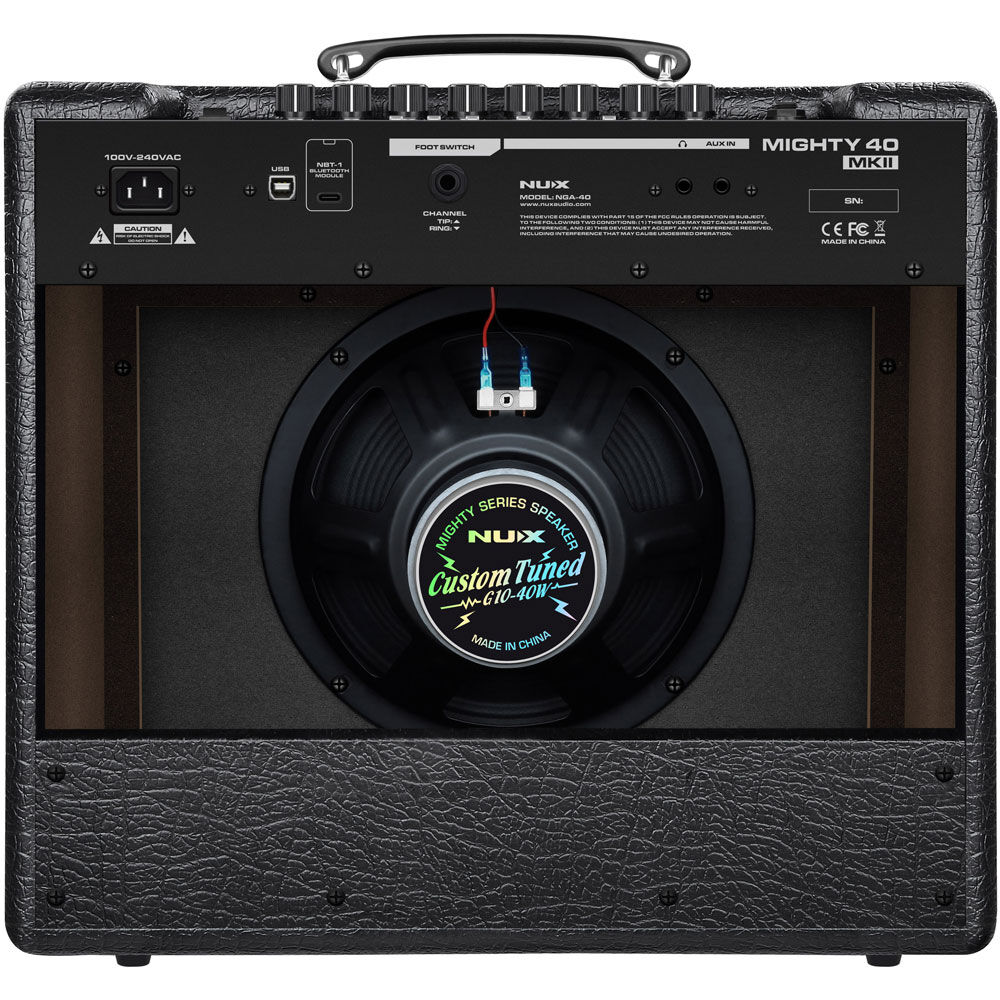 NUX MIGHTY 40W DIGITAL GUITAR AMPLIFIER MKII W/ BT