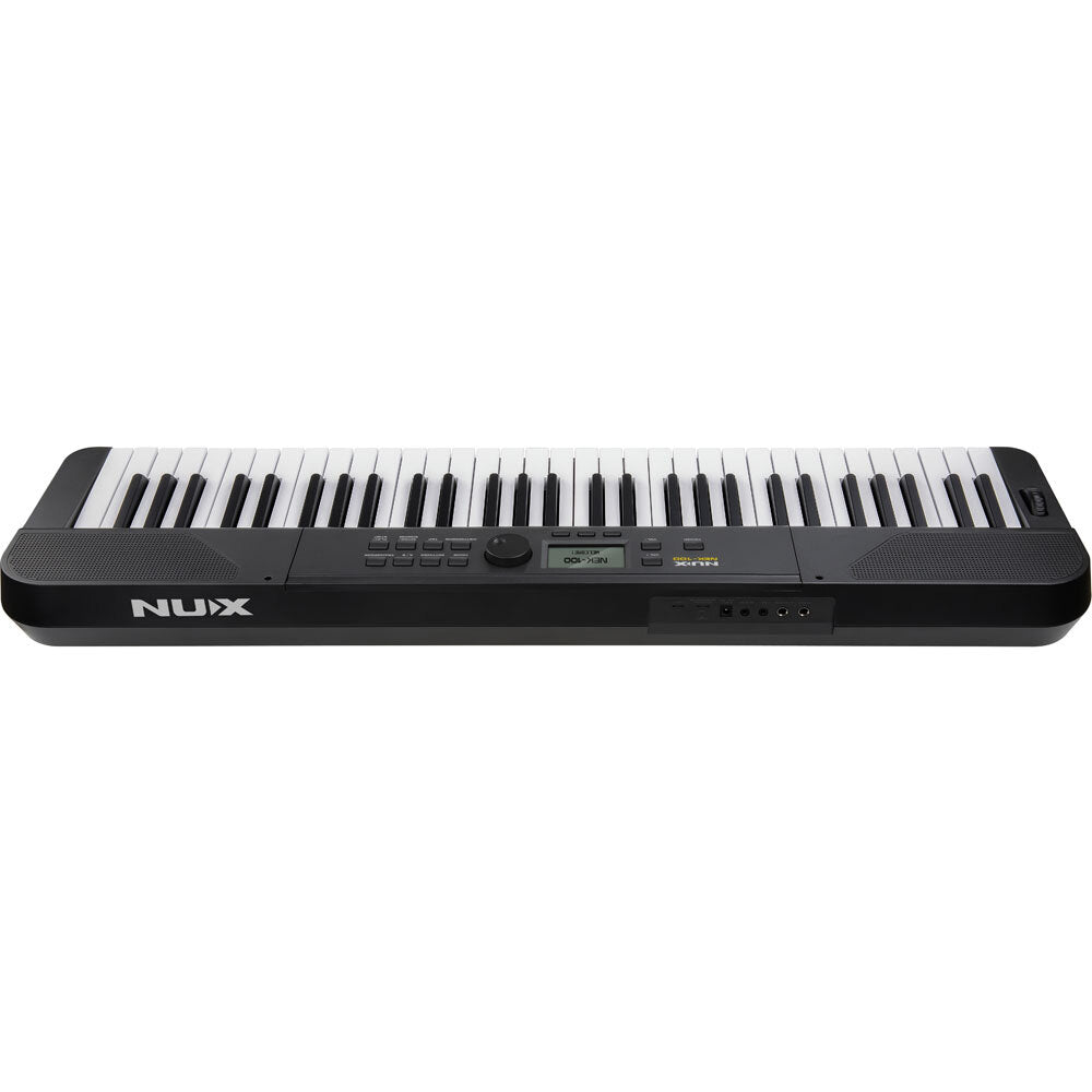 NU-X NEK-100 Portable 61-Note Keyboard in Black w/Rechargeable Battery