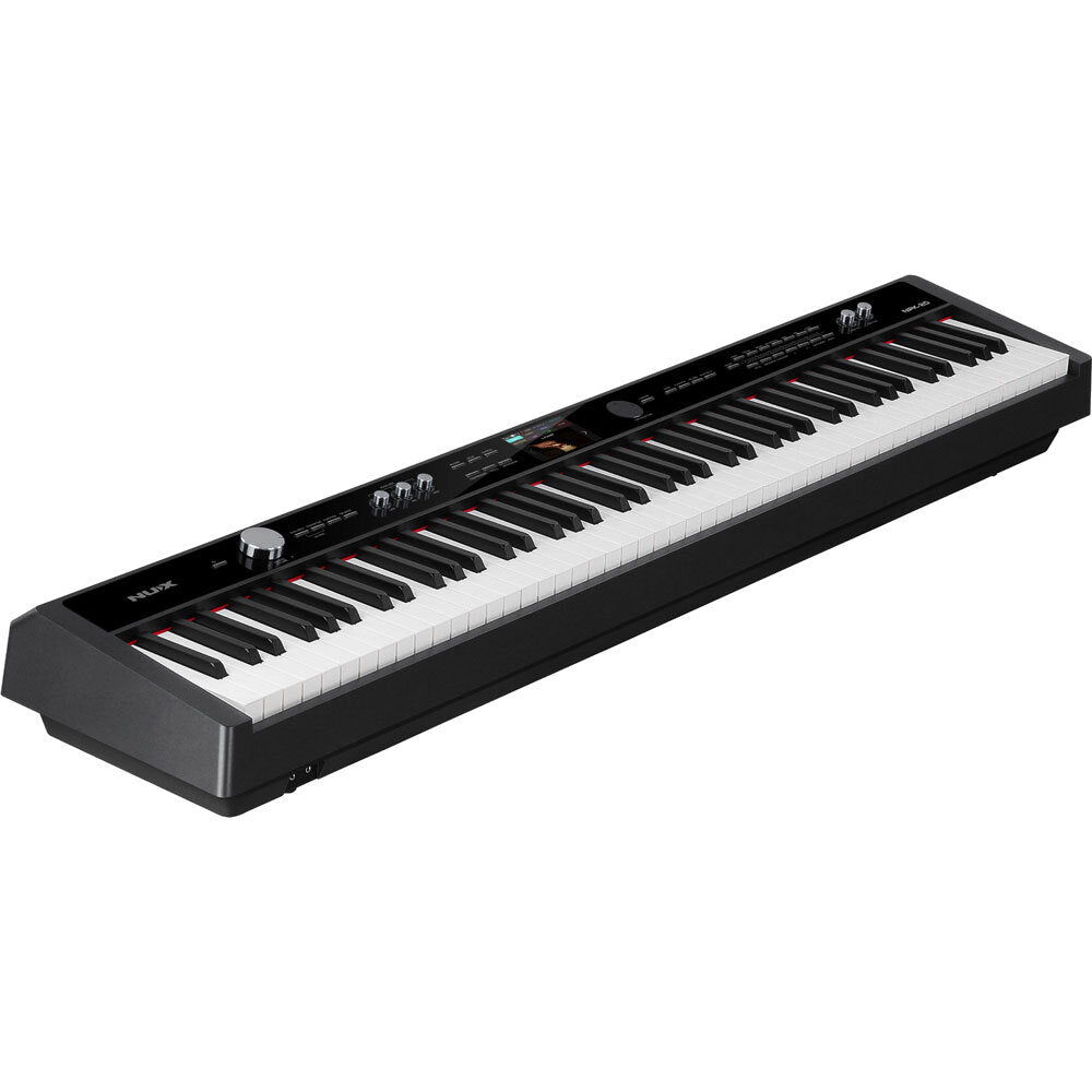 NU-X NPK-20 Portable 88-Key Digital Piano in Black w/ Touch Sensitivity & Hammer Action Keys