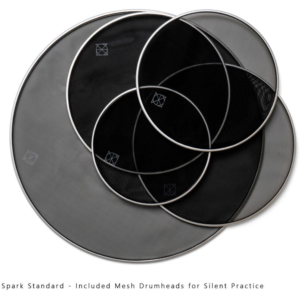 Dixon Spark Standard Series 5-Pce Drum Kit in Ocean Blue Sparkle