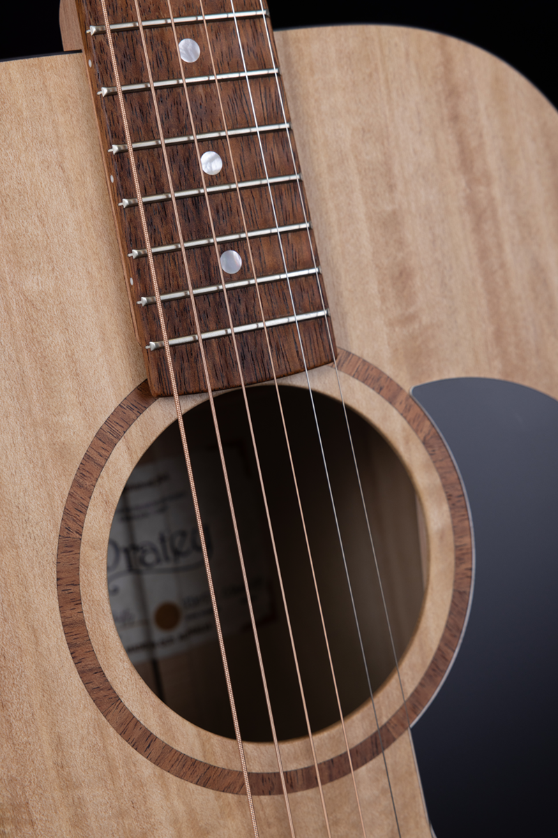 Pratley Classic Series Concert Acoustic/Electric - All solid QLD Blue Fig woods w/ Case