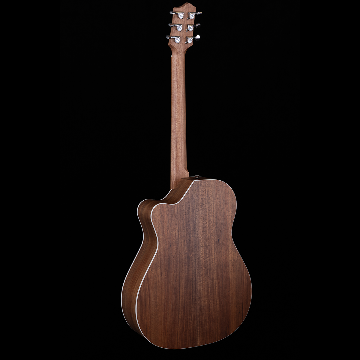Pratley Classic OM All Solid Blackwood Back/Sides Spruce Top cutaway electric