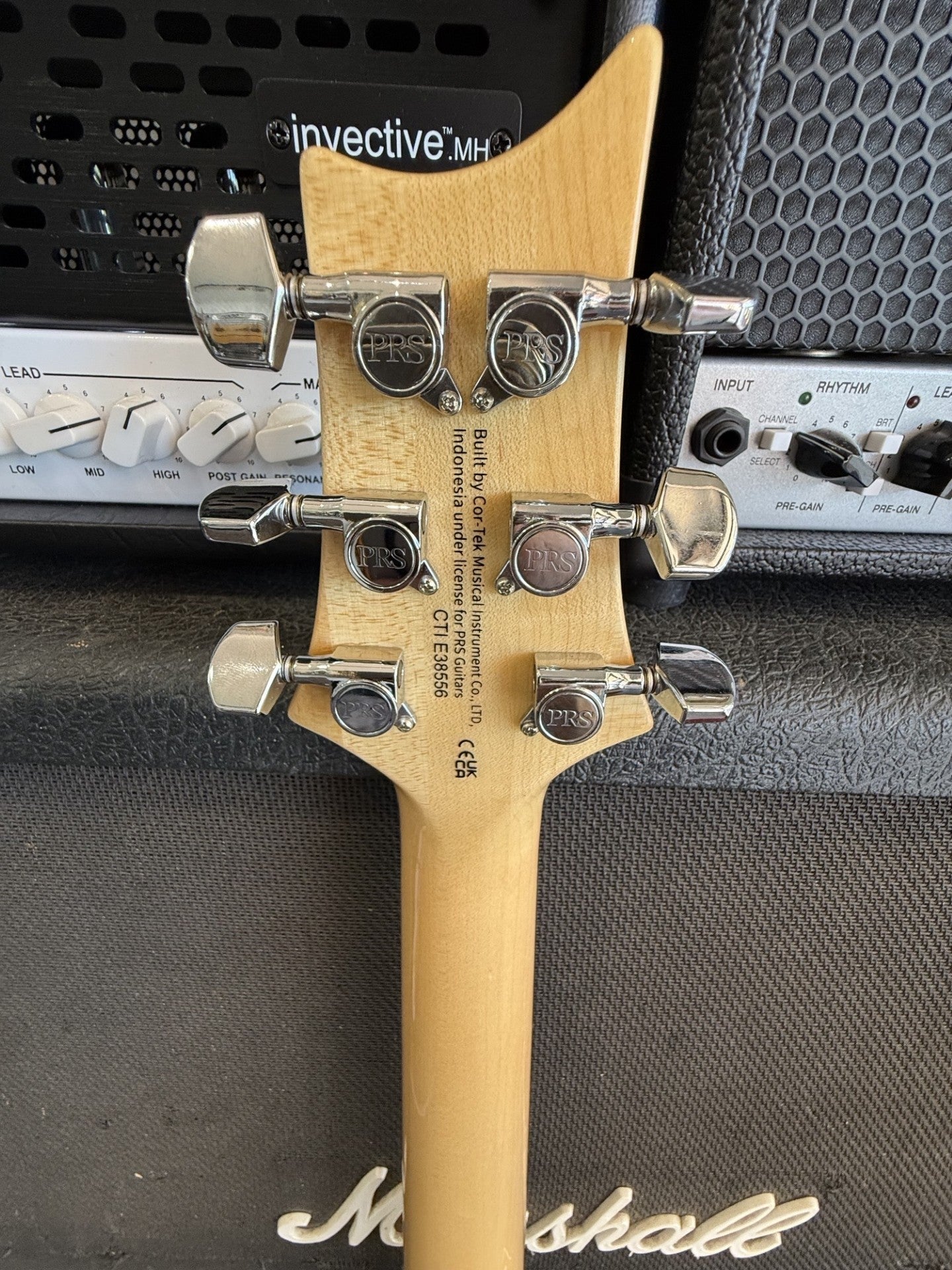 PRS SE CUSTOM 24 ERIZA VERDE WITH BAG - SECONDHAND