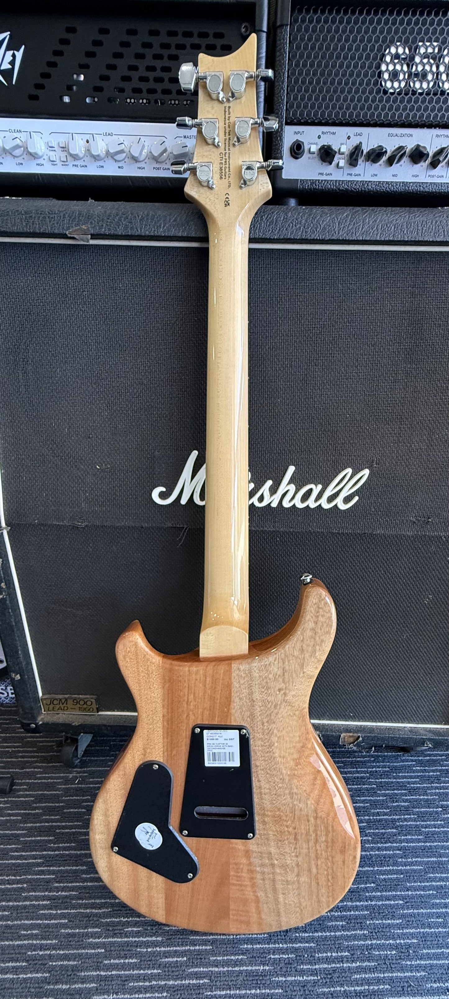 PRS SE CUSTOM 24 ERIZA VERDE WITH BAG - SECONDHAND