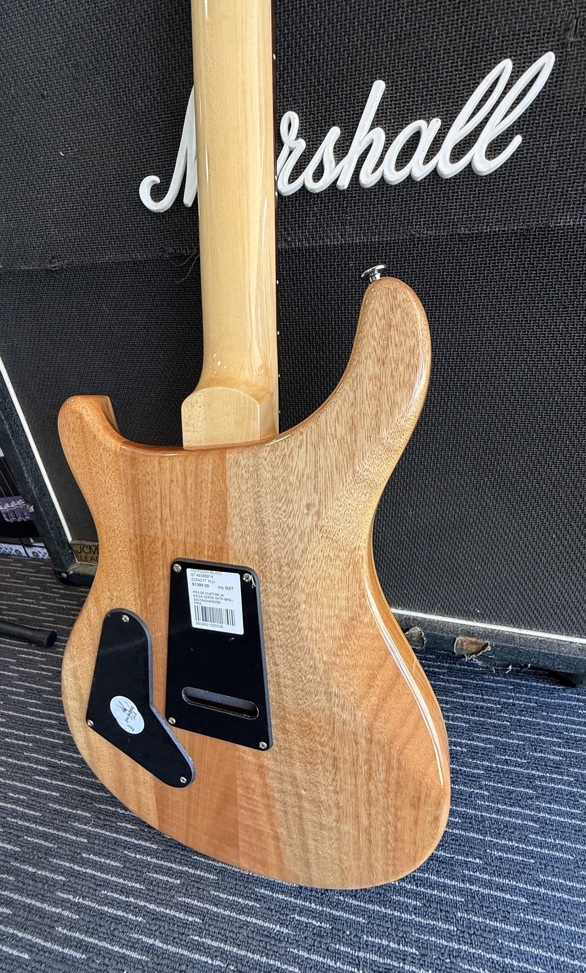 PRS SE CUSTOM 24 ERIZA VERDE WITH BAG - SECONDHAND