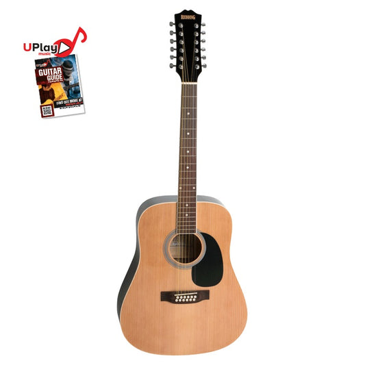 REDDING 12 STRING ACOUSTIC NATURAL Finish