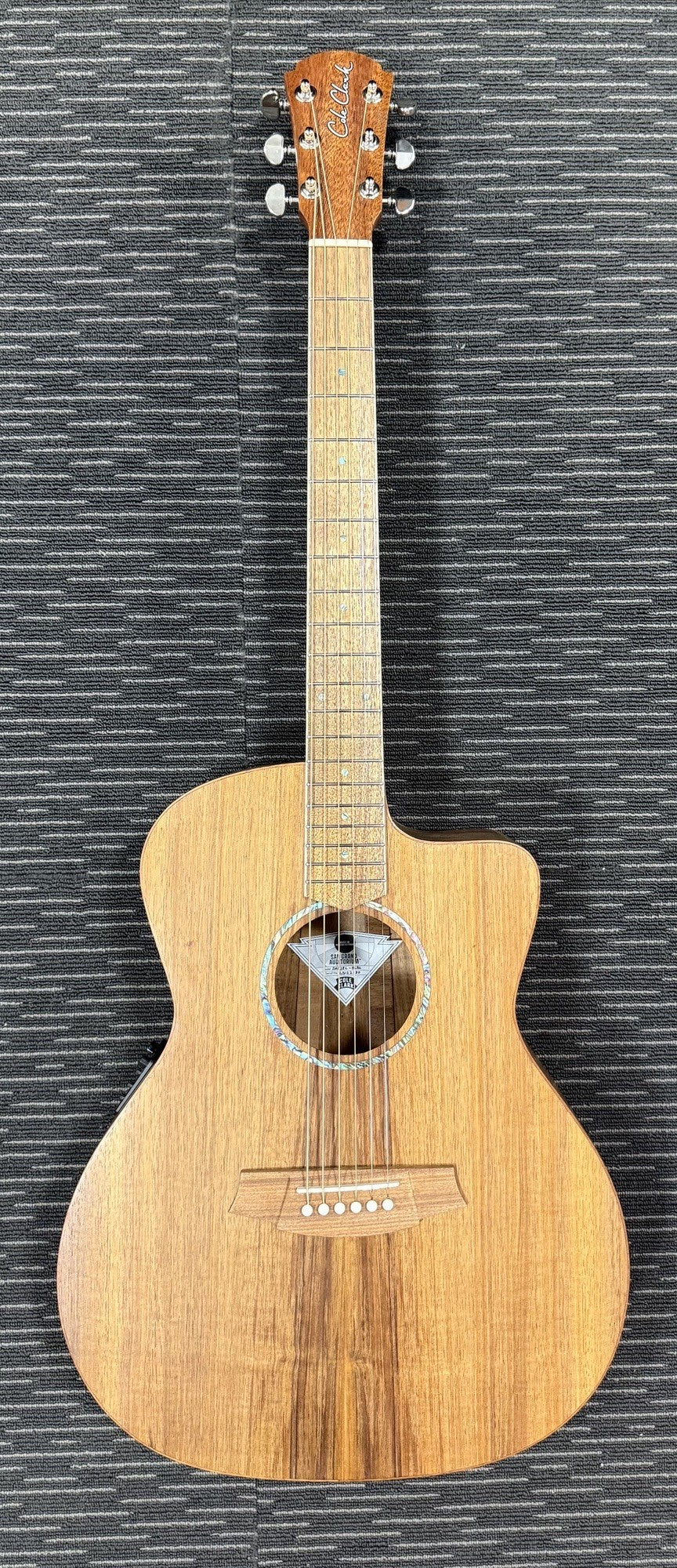 Cole Clark Studio series AN1EC - All Solid Blackwood with Dlx Gig Bag