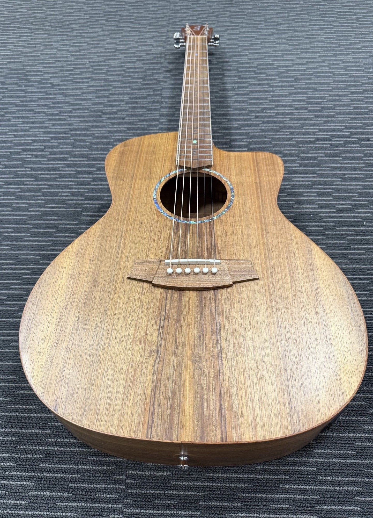 Cole Clark Studio series AN1EC - All Solid Blackwood with Dlx Gig Bag