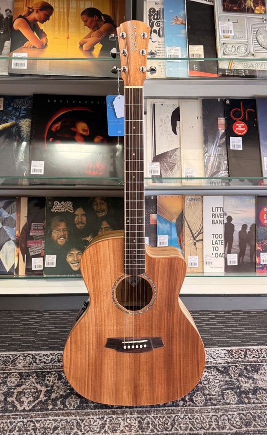 Cole Clark Studio series AN1EC - All Solid Blackwood with Dlx Gig Bag
