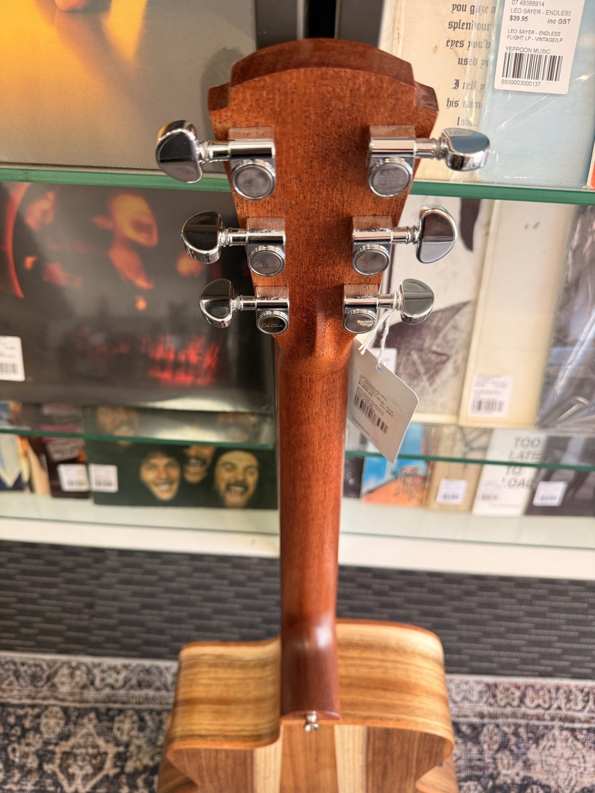 Cole Clark Studio series AN1EC - All Solid Blackwood with Dlx Gig Bag