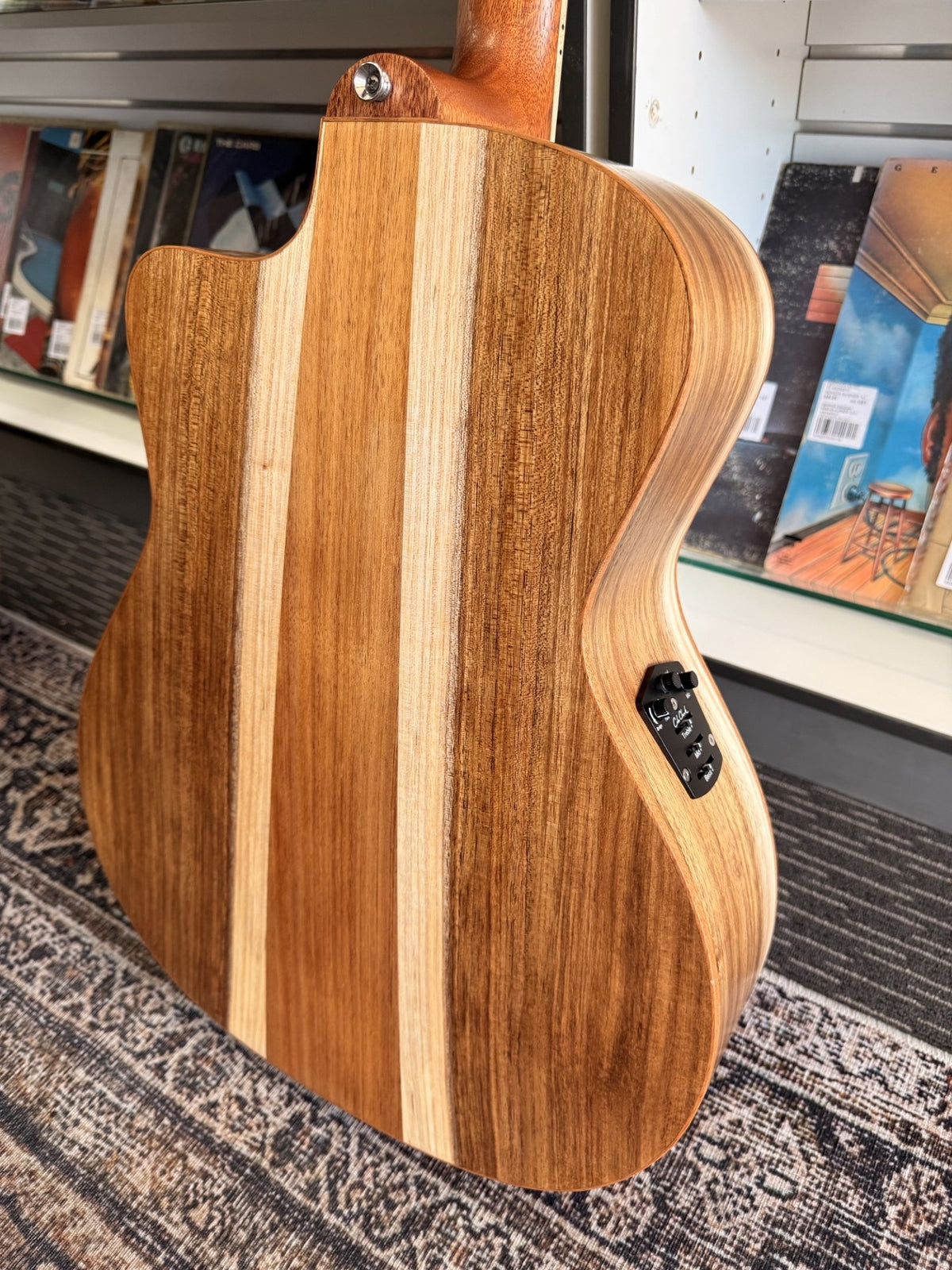 Cole Clark Studio series AN1EC - All Solid Blackwood with Dlx Gig Bag