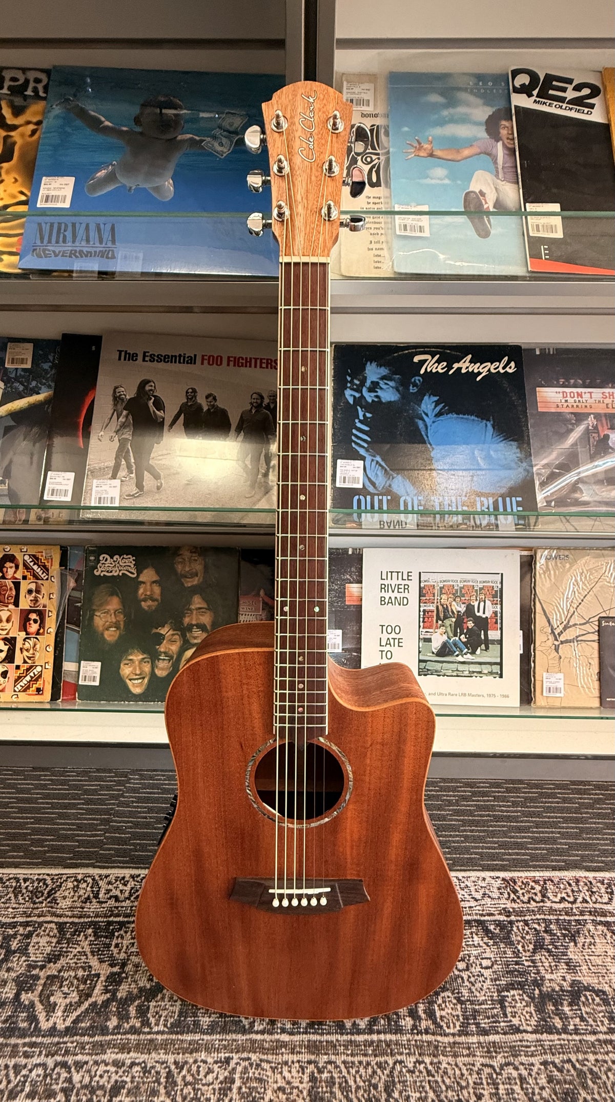 Cole Clark Studio Series FL1EC - All Mahogany with Dlx Gig Bag