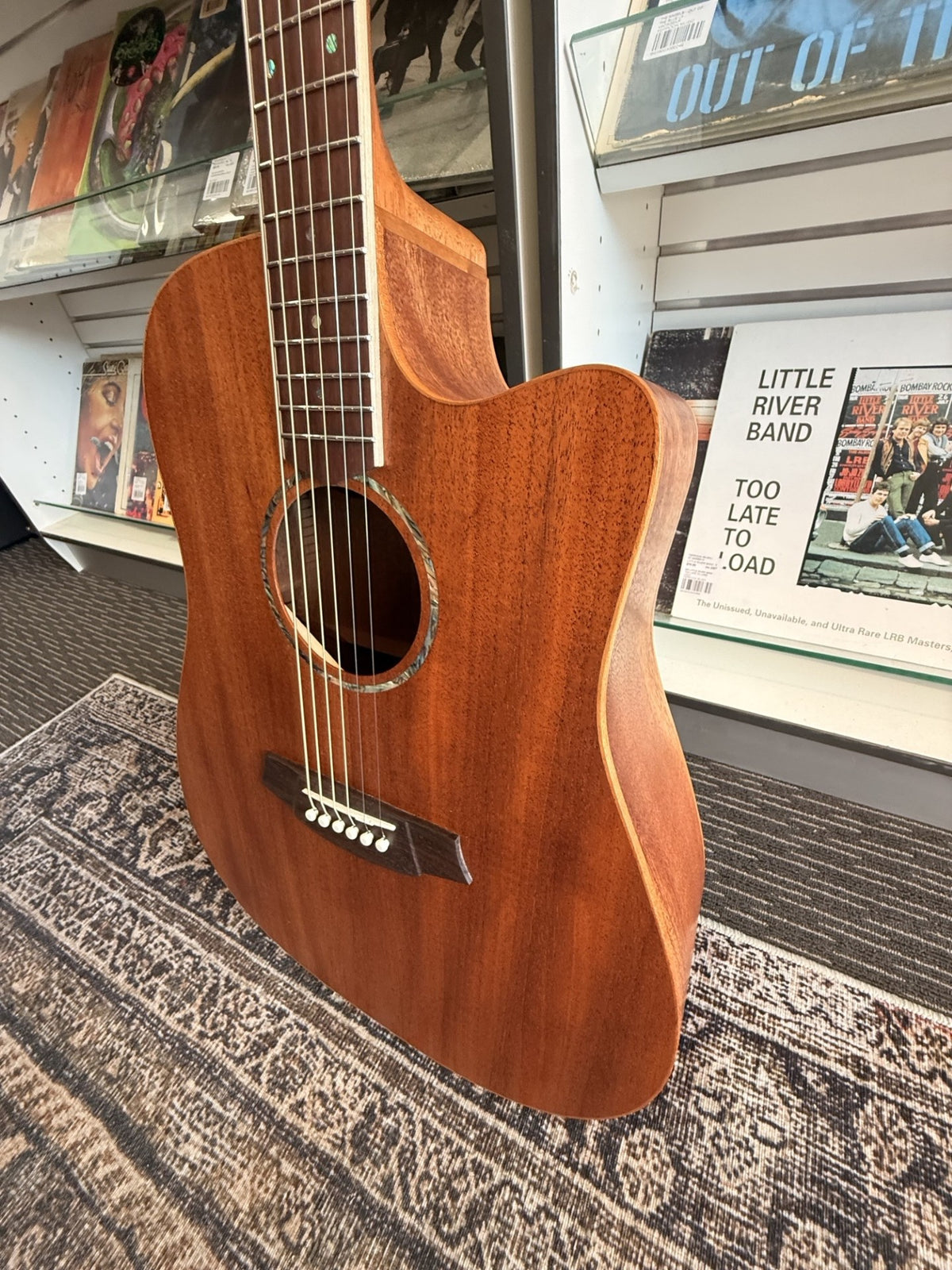 Cole Clark Studio Series FL1EC - All Mahogany with Dlx Gig Bag
