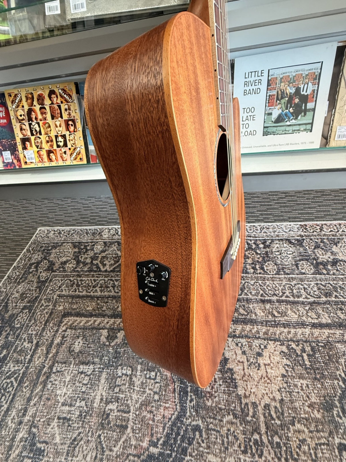 Cole Clark Studio Series FL1EC - All Mahogany with Dlx Gig Bag